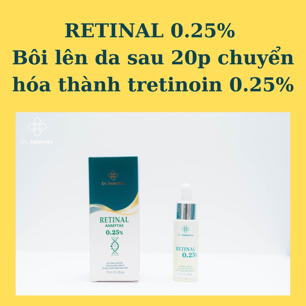 Tretinoin Tái Tạo Và Phục Hồi Cấu Trúc Da Dr Anmytas