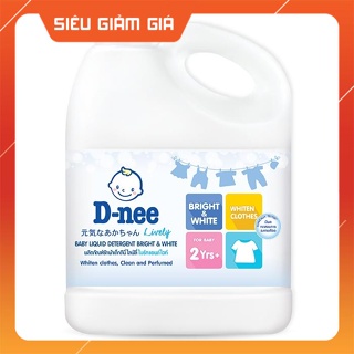 Nước giặt Dnee Trắng thái Lan 3000ml, Dnee Thái B1