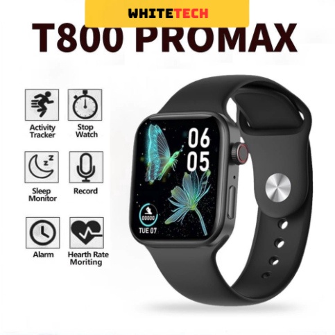 Đồng Hồ Thông Minh T800 Promax 2023 Kết Nối Bluetooth ,Hỗ Trợ Nghe Gọi, Nhận Thông Báo, Sức Khỏe, Thể Thao