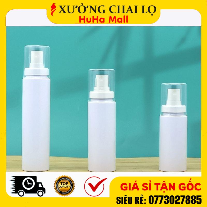 Chai Xịt Phun Sương ❤  Chai Nhựa Pet Xịt Khoáng Đầu Tròn Body Mist