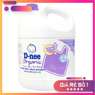 Combo 2 can nước giặt Dnee Tím 3000ml, Nước Giặt Dnee Thái LA