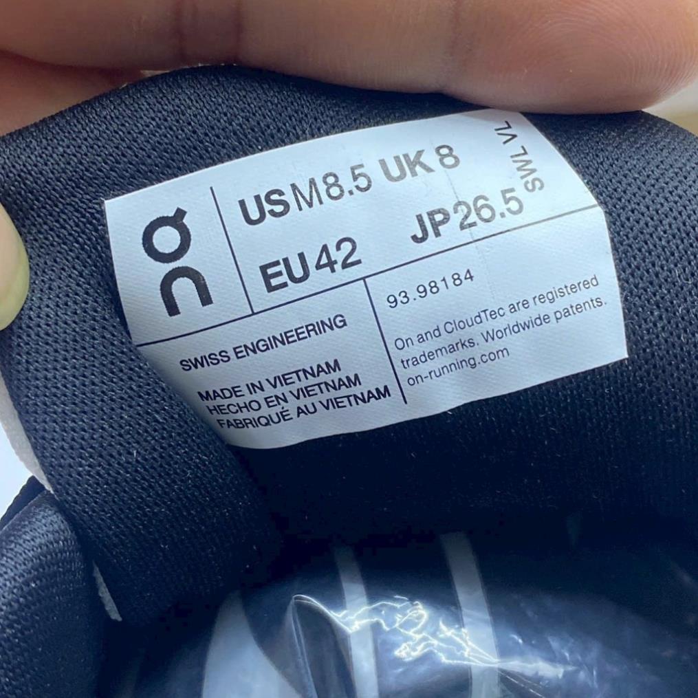 Giày On Cloud Runing Water Proof Nam Nữ  | - FullBox