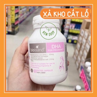 DHA bầu Bio Island 60 viên Úc - DHA for Pregnancy, dành cho mẹ sắp bầu