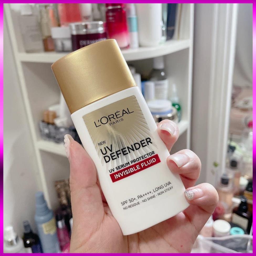 Kem Chống Nắng LOreal X20 - Kem chống nắng x20 thoáng da mỏng nhẹ L’Oreal Paris UV Defender Serum 50ml SPF 50++