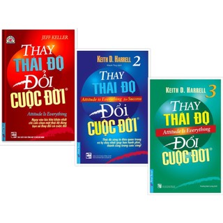 Sách - combo thay thái độ đổi cuộc đời 1 + thay thái độ đổi cuộc đời 2 + thay thái độ đổi cuộc đời 3 - first news - fi