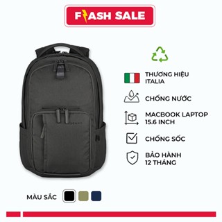 Balo Laptop Tái Chế TUCANO Flash Eco - Black