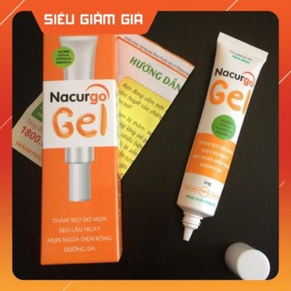 Nacurgo Gel - Ngừa mụn, ngừa và giảm thâm, thâm mụn d