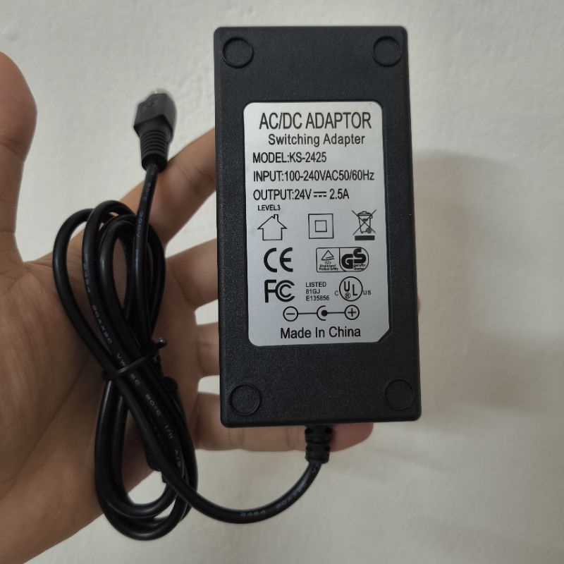 Bộ nguồn máy in bill , máy in tem 24V -2.5/3A mới 100%