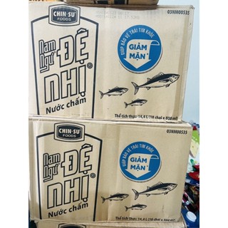 Thùng 18 Chai Nước Mắm Đệ Nhị Chai 800ml