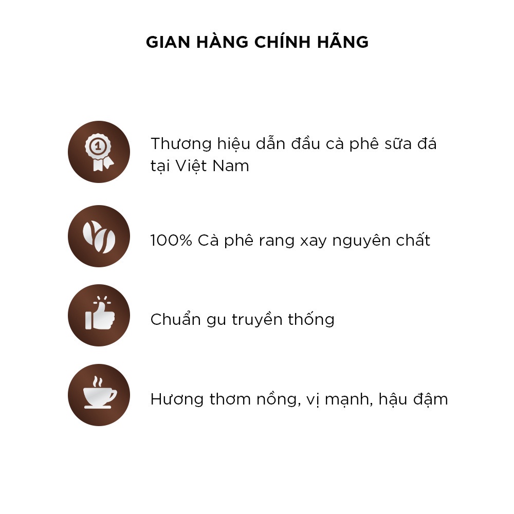 Túi cà phê Phố Rang Xay - MacCoffee 450gr