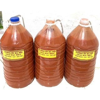 10 chai nhỏ tương ớt hà nội