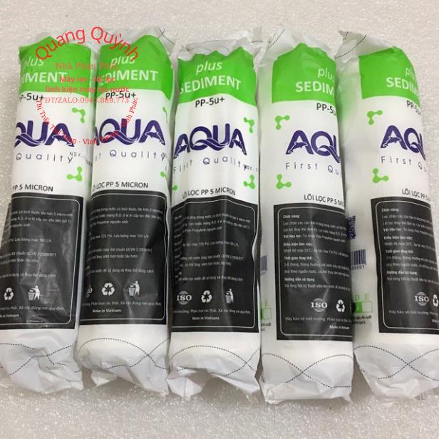 combo 5 Lõi lọc nước số 1 aqua