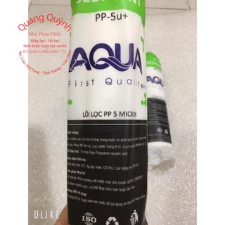 combo 5 Lõi lọc nước số 1 aqua