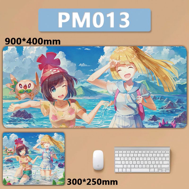 Tấm Lót Chuột Máy Tính In Hình pokemon Xinh Xắn