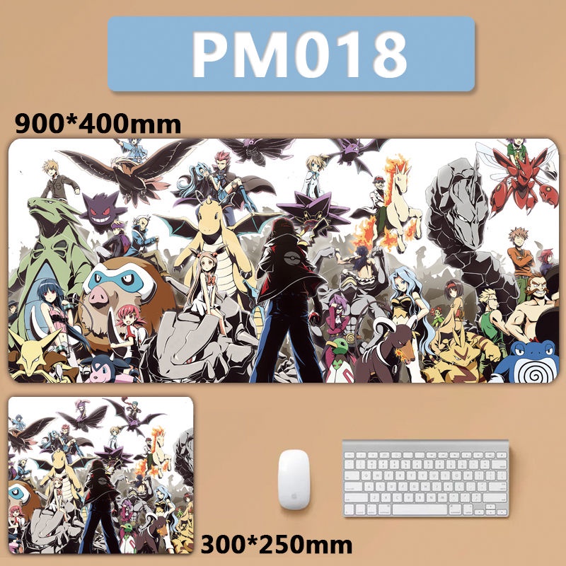 Tấm Lót Chuột Máy Tính In Hình pokemon Xinh Xắn