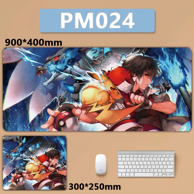 Tấm Lót Chuột Máy Tính In Hình pokemon Xinh Xắn