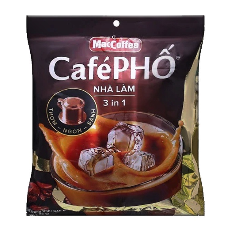 Túi cà phê Cafe Phố Maccoffee Sữa Đá Nhà Làm