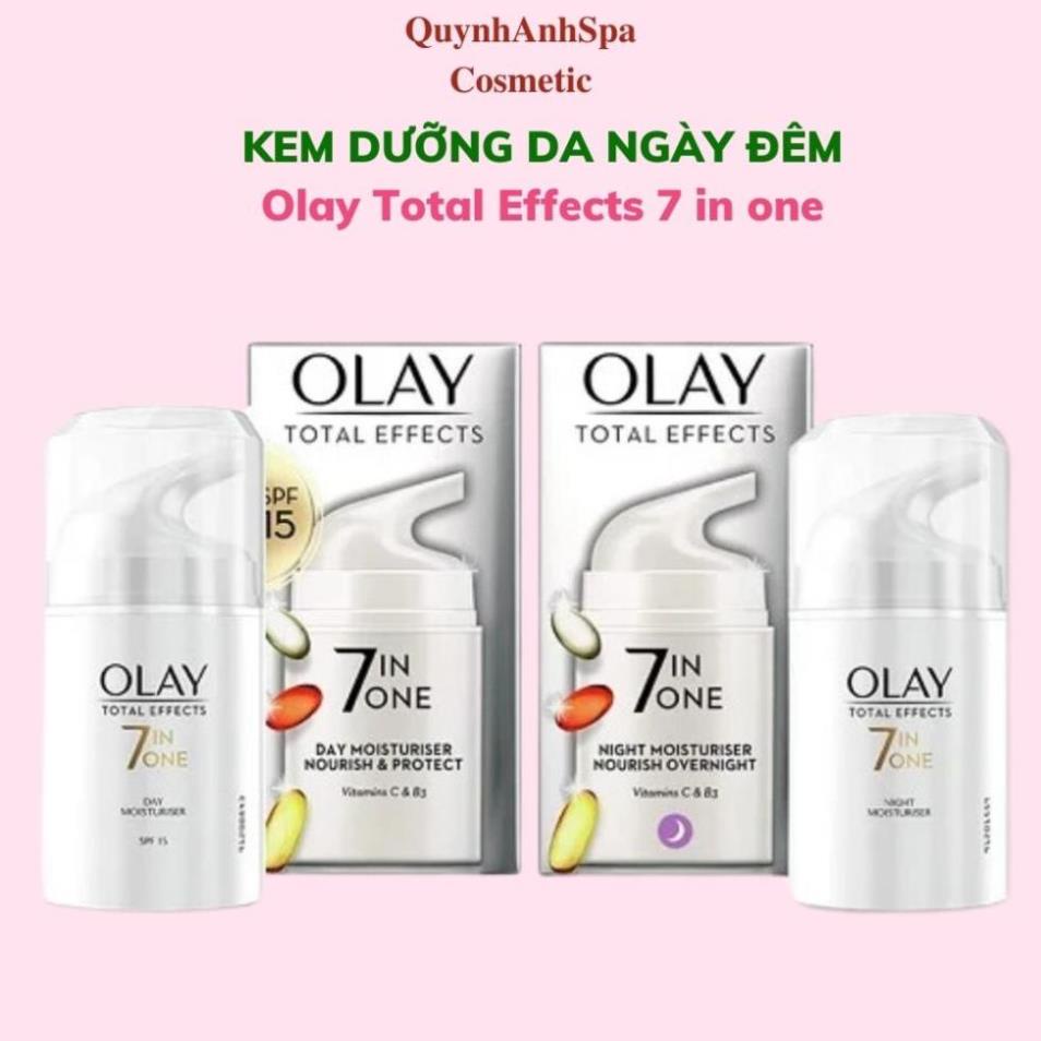 Kem Dưỡng Olay Total Effects 7 In 1 Ngày Và Đêm 50ml - sáng da chống lão hóa