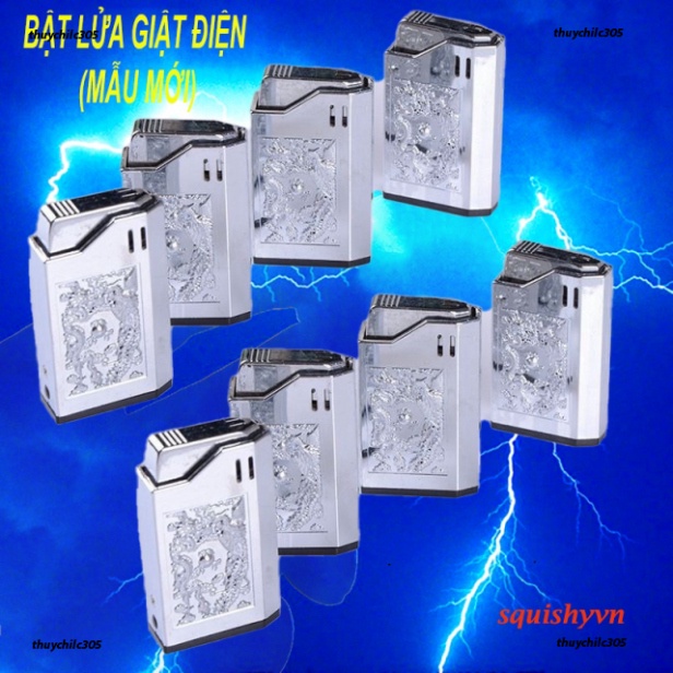 [TROLL GIẬT ĐIỆN] Baật lửa giật điện đồ giải trí troll bạn bè,người lạ cực hài hước Bút Shock Kẹo ca