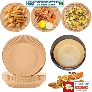 Set 50 Miếng Giấy Lót Nồi Chiên Hình Khuôn Bánh - Giảm Thiểu Tối Đa Dầu Mỡ Bám Vào Nồi Chiên