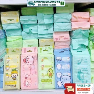 Combo 8 gói khăn ướt mini bỏ túi