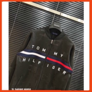 1 0Áo Khoác Tommy_Hilfiger Nam Nữ New SS23 Siêu Hot. Áo Bomber Tommy_Hilfiger Unisex Form rộng phiên bản đặc biệt 2