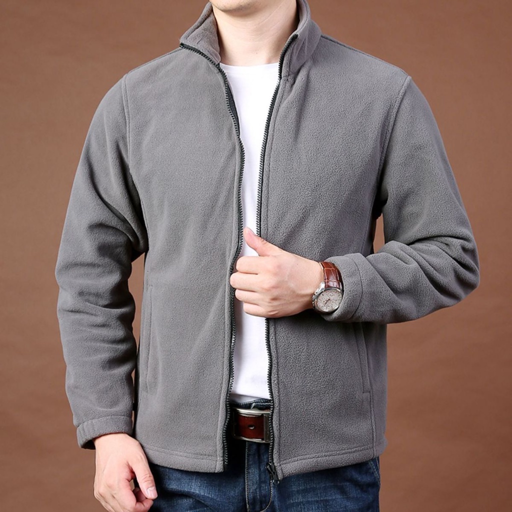 Áo Thun polo Chất Nỉ Mỏng Nhẹ Cổ Đứng Thời Trang Xuân Thu Cho Nam Và Nữ