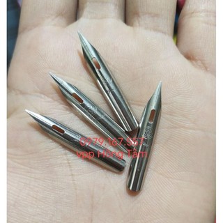 Ngòi lá tre viết tách ngòi thanh đậm rõ