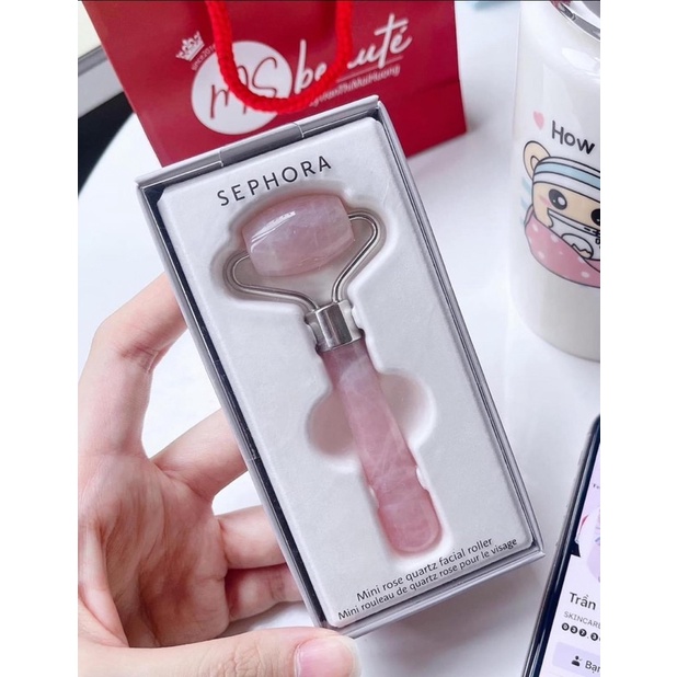 THANH LĂN MASSAGE TRẺ HÓA DA 𝐒𝐄𝐏𝐇𝐎𝐑𝐀 𝐂𝐎𝐋𝐋𝐄𝐂𝐓𝐈𝐎𝐍 𝐑𝐨𝐬𝐞 𝐐𝐮𝐚𝐫𝐭𝐳 𝐅𝐚𝐜𝐢𝐚𝐥 𝐑𝐨𝐥𝐥𝐞𝐫 💓Mặt Đá Thạch Anh Hồng 💓