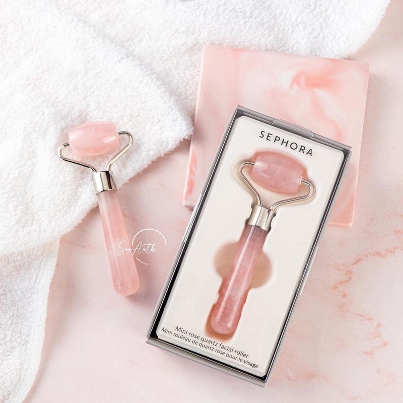 THANH LĂN MASSAGE TRẺ HÓA DA 𝐒𝐄𝐏𝐇𝐎𝐑𝐀 𝐂𝐎𝐋𝐋𝐄𝐂𝐓𝐈𝐎𝐍 𝐑𝐨𝐬𝐞 𝐐𝐮𝐚𝐫𝐭𝐳 𝐅𝐚𝐜𝐢𝐚𝐥 𝐑𝐨𝐥𝐥𝐞𝐫 💓Mặt Đá Thạch Anh Hồng 💓