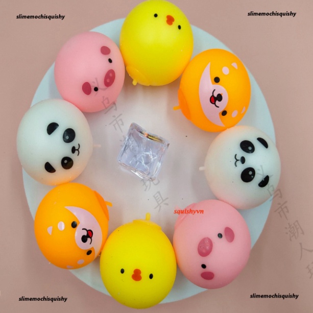 Đồ chơi bánh bao xả stress- squishy mini mochi-squishy mochi-squishy giảm stress-mềm dẻo,giải tỏa că