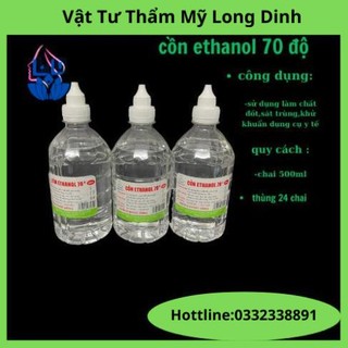 Cồn 70 , 90 độ y tế sát trùng vết thương 500 ml