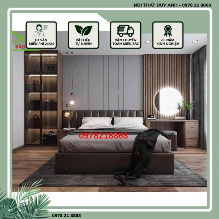 Thiết kế nội thất phòng ngủ master hiện đại - Nội Thất Cao Cấp