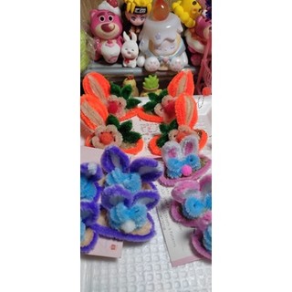 Kẹp Tóc Handmade Bằng Kẽm Nhung
