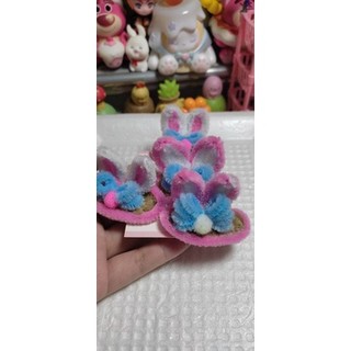 Kẹp Tóc Handmade Bằng Kẽm Nhung