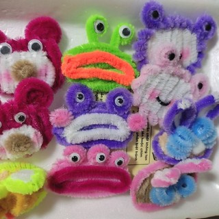 Kẹp Tóc Handmade Bằng Kẽm Nhung