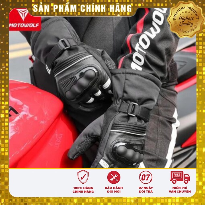 Găng tay chống nước Motowolf Mdl0318