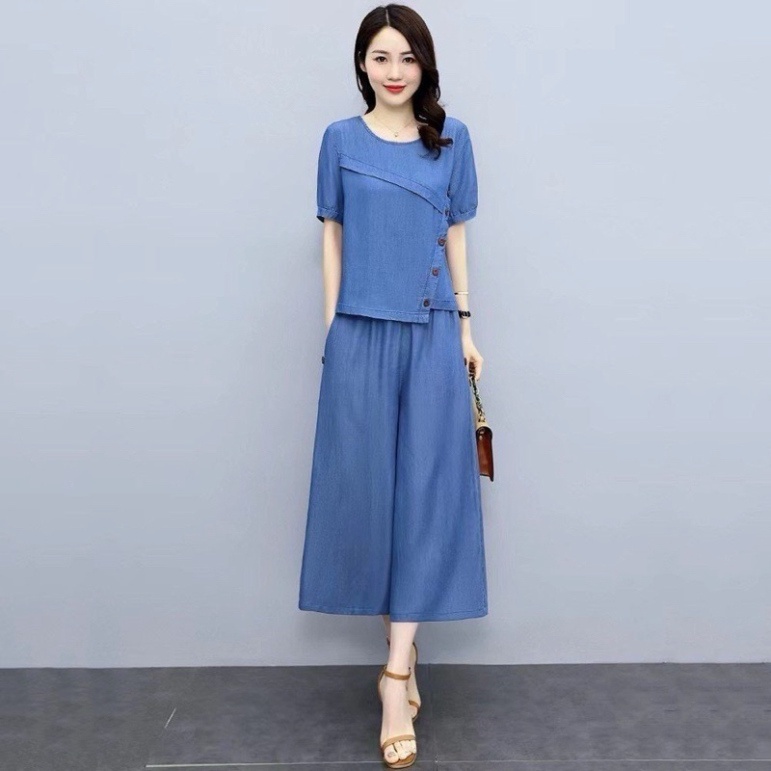 SALE LỖ LẤY 5 SAO M9 Đồ Bộ Trung Niên, Bộ Mặc Nhà Nữ Cao Cấp Sang Trọng Cho Mẹ