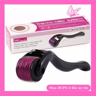 Kim tay tím 540 đầu Derma roller system dùng spa thẫm mỹ viện