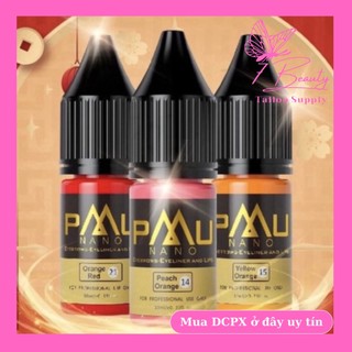 Mực nano pmu chính hãng cao cấp, mực pmu bám nhanh bong đậm 10 ml