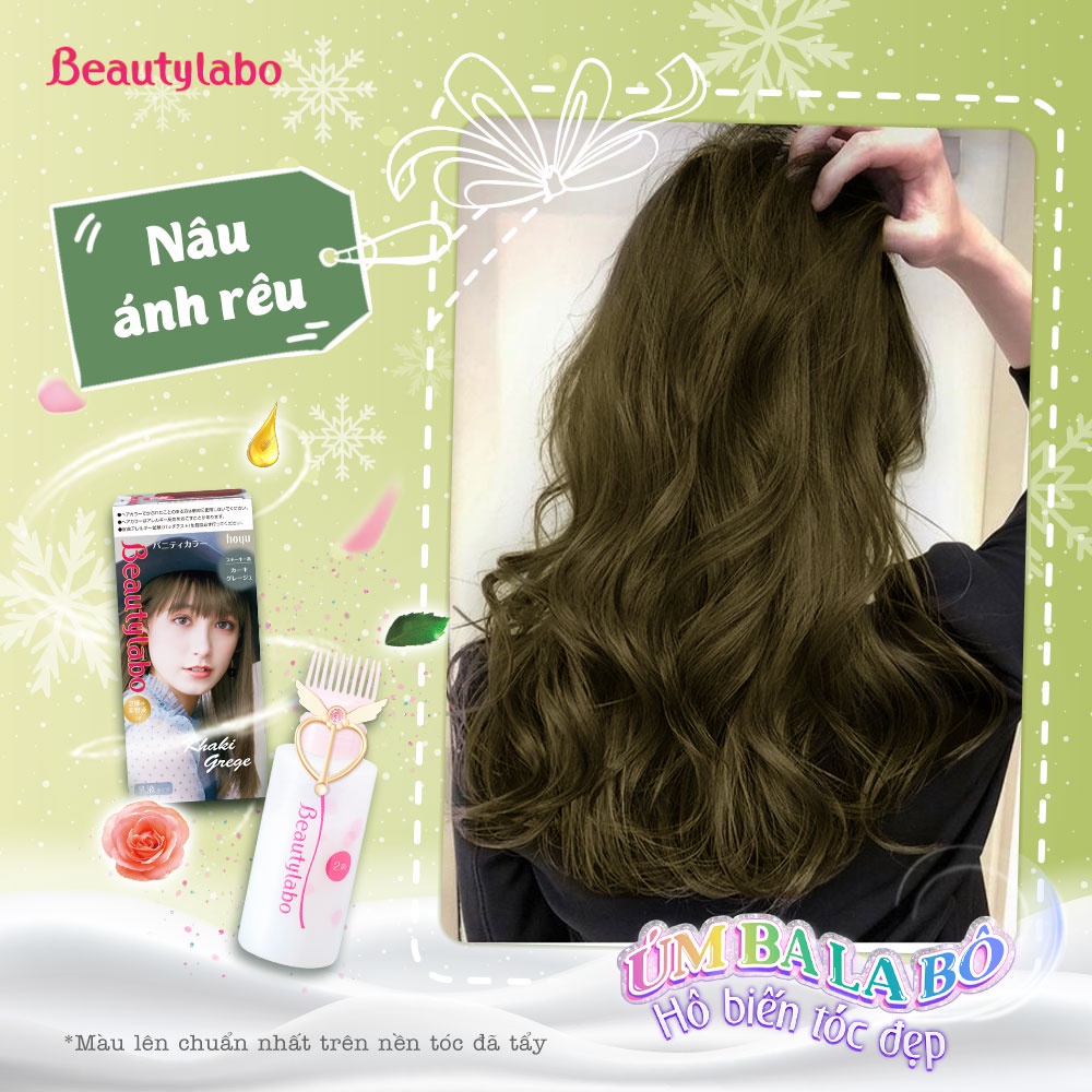 Thuốc nhuộm tóc dạng kem Beautylabo Vanity 133ml nhuộm dưỡng tóc mềm mượt chuẩn Nhật