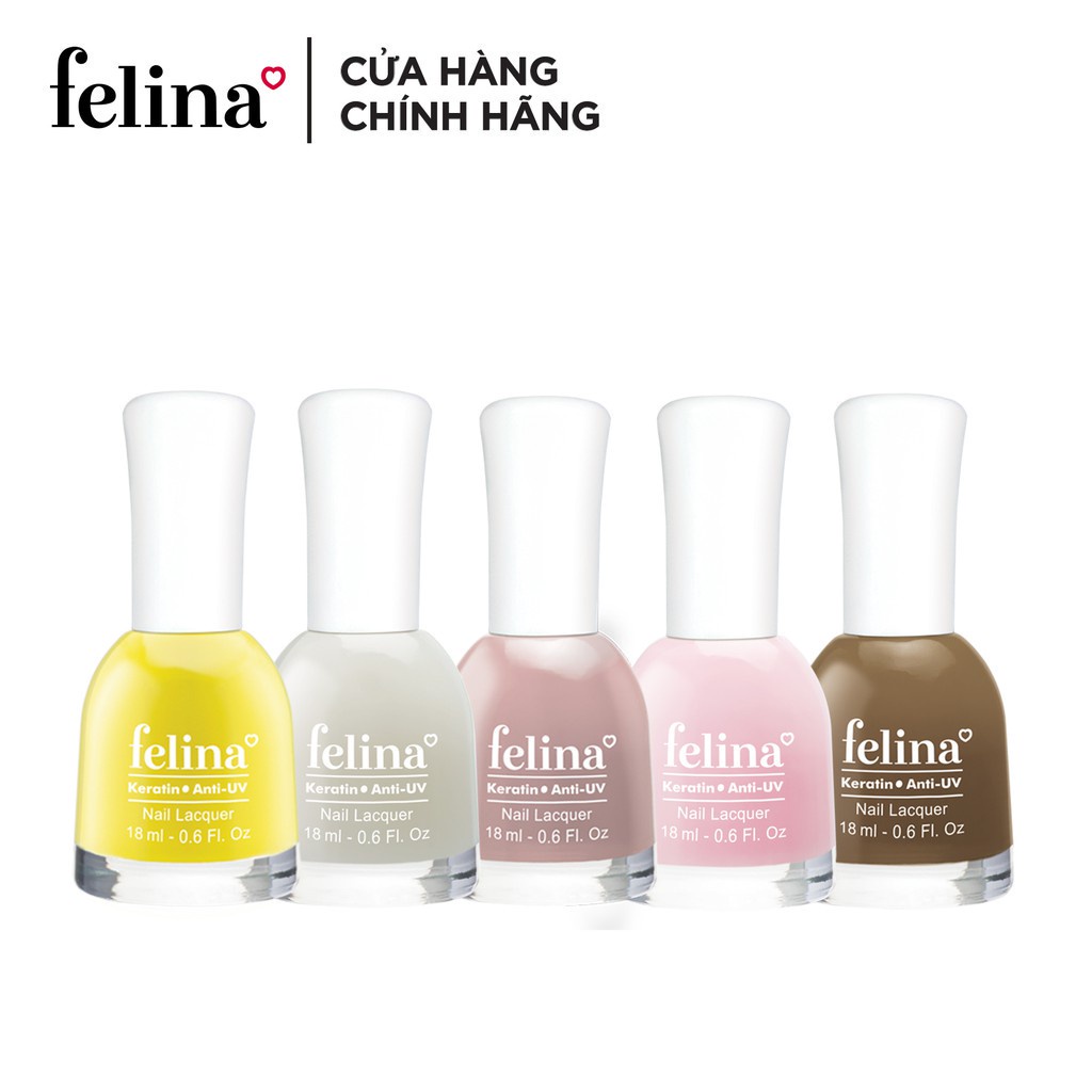 Sơn móng tay Felina 18ml - Màu sắc đa dạng