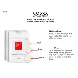 Miếng dán mụn trứng cá Cosrx Acne Pimple Master Patch