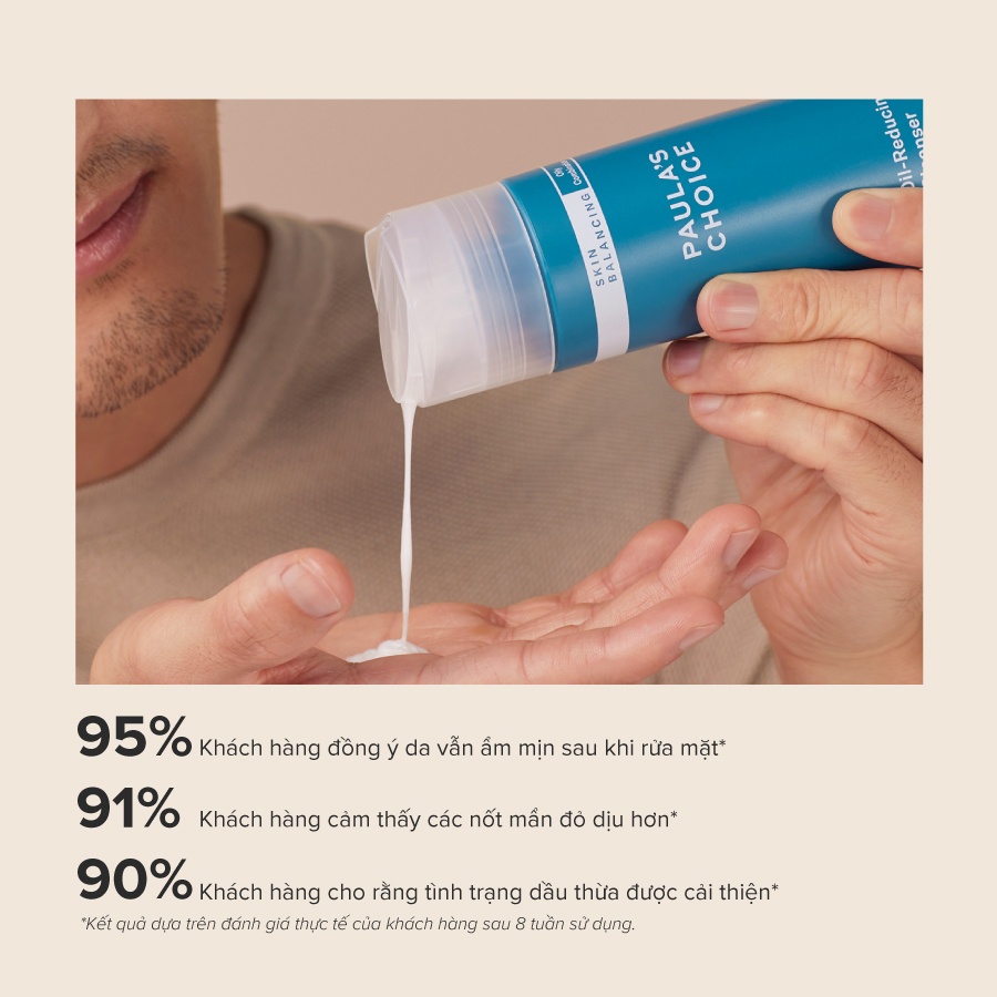 Sữa rửa mặt cho da dầu Paula’s Choice Skin Balancing Oil Reducing Cleanser 237ml 1150.1