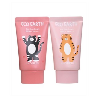 [BẢN GIỚI HẠN HỔ VÀNG] Kem chống nắng Eco Earth Power Pink Sun Cream SPF50+ PA++++