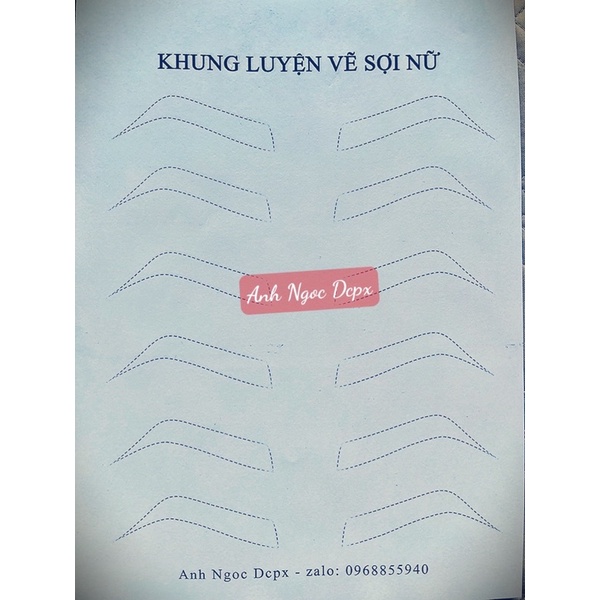 GIẤY LUYỆN VẼ SỢI NỮ ( CẬP NHẬT DÁNG MỚI 2023 )