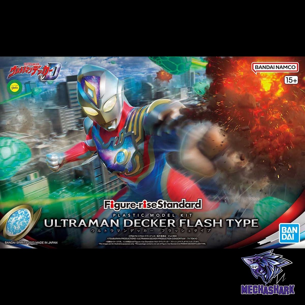 Mô hình lắp ráp Figure-Rise Standard Ultraman Decker Flash Type - Bandai Spirits
