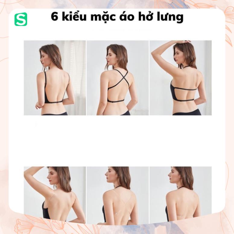 Áo Lót Nữ Dáng Chữ U Trơn Có Gọng Nâng Đẩy Ngực, Áo Bra Nữ Cao Cấp 100% Cotton Mát Mịn Thấm Hút Mồ Hôi zy