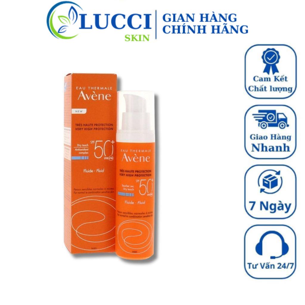 Kem Chống Nắng Avène Fluide , Dành Cho Da Nhạy Cảm Mẫu Cũ