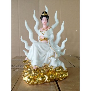 Tượng hồ ly tiên cao 30cm